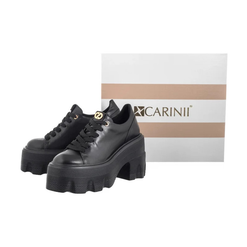 Carinii Czarne B9901-E50-000-000-G67 (CI784-a) shoes