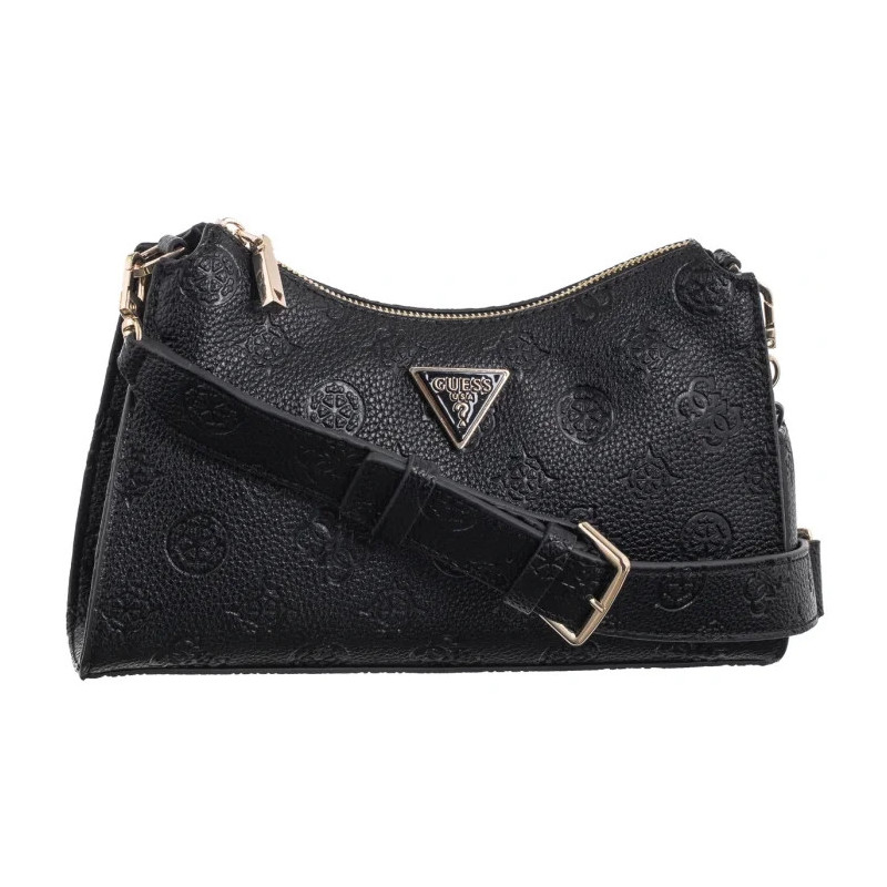 Guess Cresidia Top Zip Shoulder Bag HWPG93 49180 Black (GU686-a) handbag