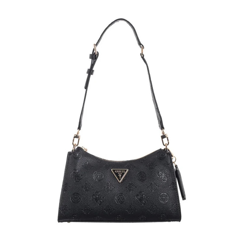 Guess Cresidia Top Zip Shoulder Bag HWPG93 49180 Black (GU686-a) handbag