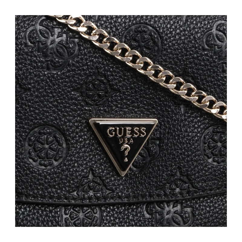 Guess Cresidia Cnvrtble Xbody Flap HWPG93 49210 Black (GU687-a) handbag