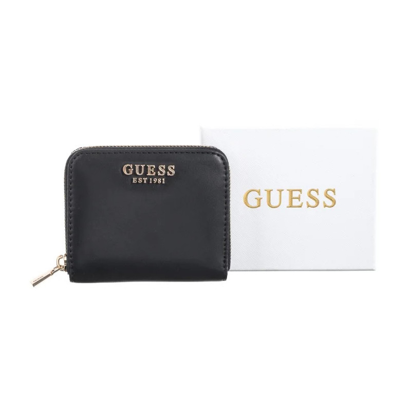 Guess Laurel Slg Small Zip Around SWVC85 00137 Black (GU683-a) käekott