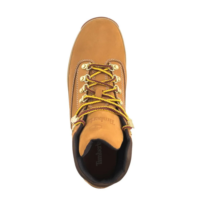 Timberland Euro Hiker Mid Lace Boot Wheat Nubuck 0A2P27 754 (TI136-a) batai