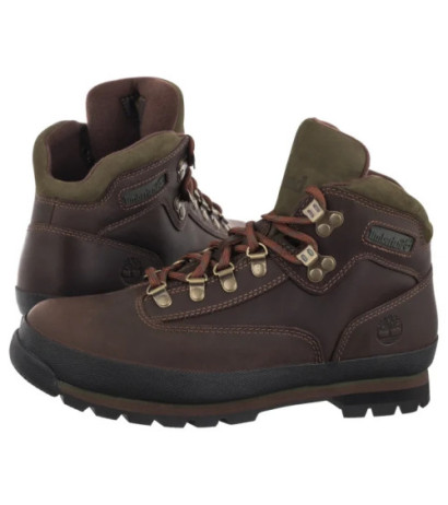 Timberland Euro Hiker Mid Hiker Md Brown Full Grain 095100 214 (TI137-a) apavi