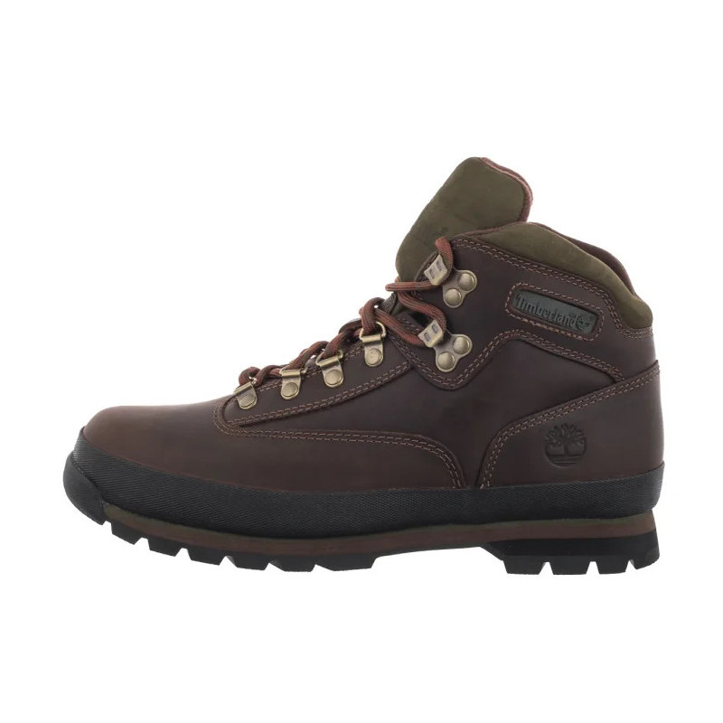 Timberland Euro Hiker Mid Hiker Md Brown Full Grain 095100 214 (TI137-a) apavi