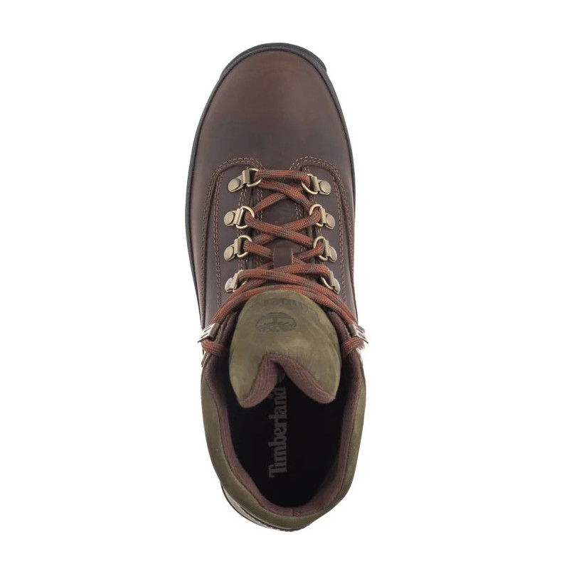 Timberland Euro Hiker Mid Hiker Md Brown Full Grain 095100 214 (TI137-a) apavi