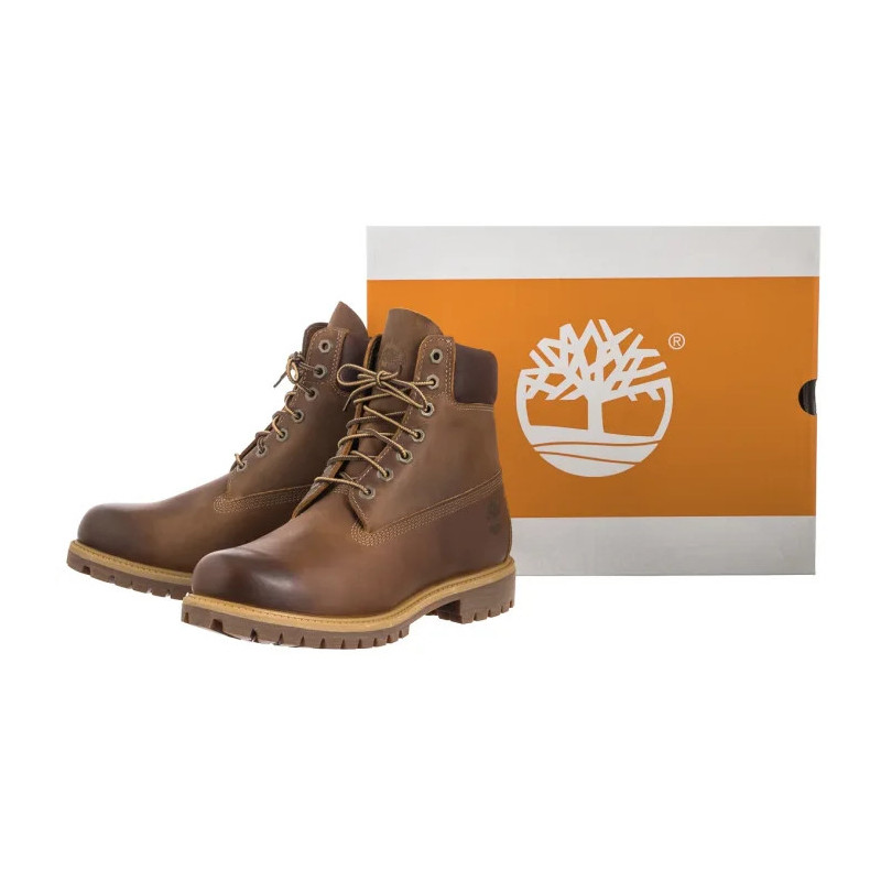 Timberland Timberland Premium 6 In Lace Waterproof Brown 127094 214 (TI138-a) pārgājienu zābaki