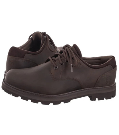 Timberland Britton Road Lace Up Waterproof Shoe Dark Brown Full Grain 0A69T9 W01 (TI139-a) apavi