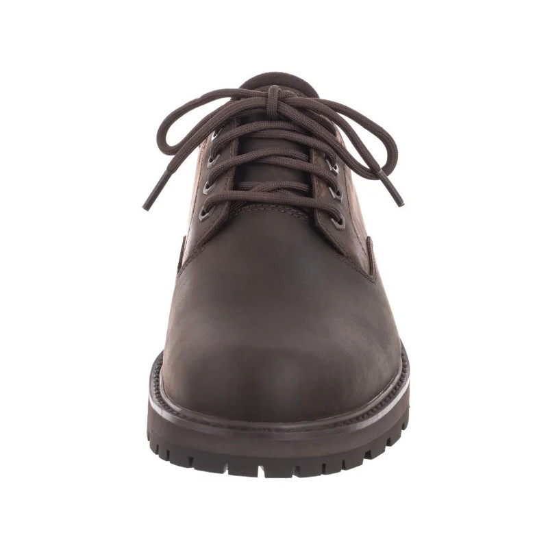 Timberland Britton Road Lace Up Waterproof Shoe Dark Brown Full Grain 0A69T9 W01 (TI139-a) apavi