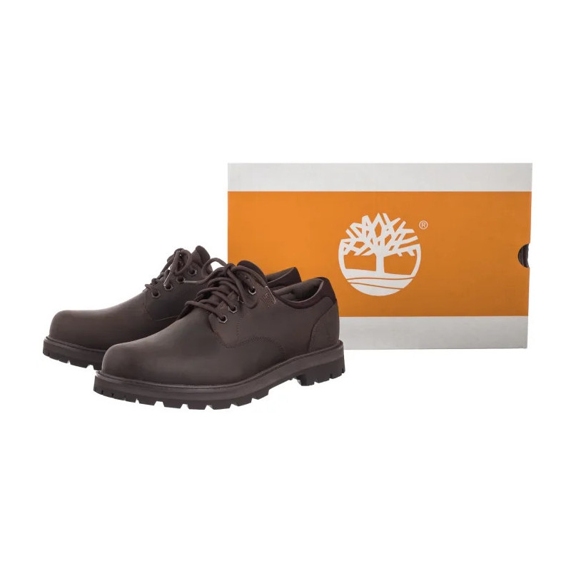 Timberland Britton Road Lace Up Waterproof Shoe Dark Brown Full Grain 0A69T9 W01 (TI139-a) apavi