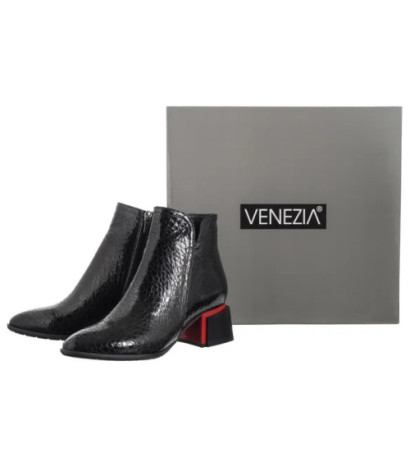 Venezia Czarne L002CRBLOBB034 (VE811-a) shoes