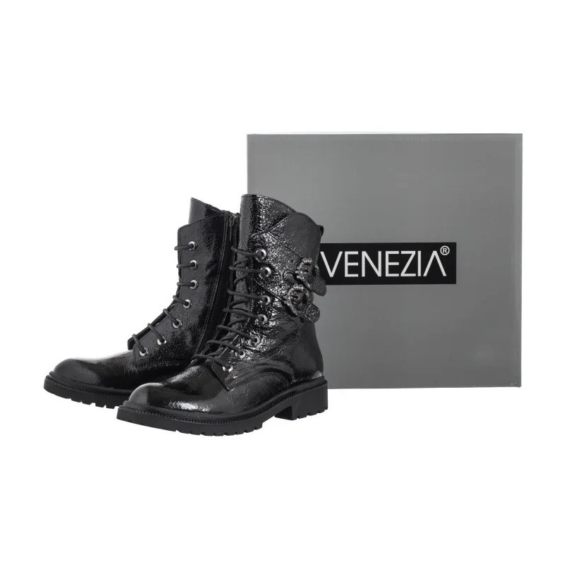 Venezia Czarne L031CRBLOBB034 (VE812-a) batai