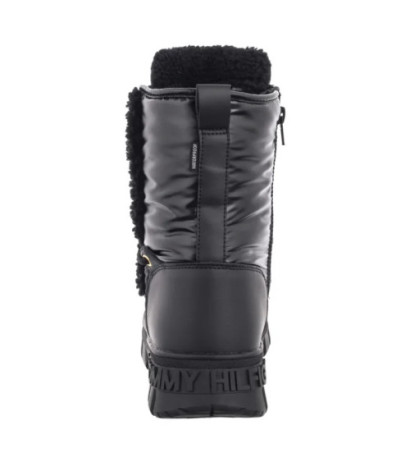 Tommy Hilfiger Fur Boot Black T3A5-33610-1695999 (TH1217-a) batai