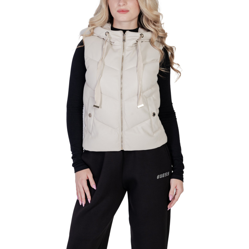 Morgan De Toi Gilet 232-GSOLO White