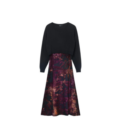 Desigual Dress 24WWVK15 Black