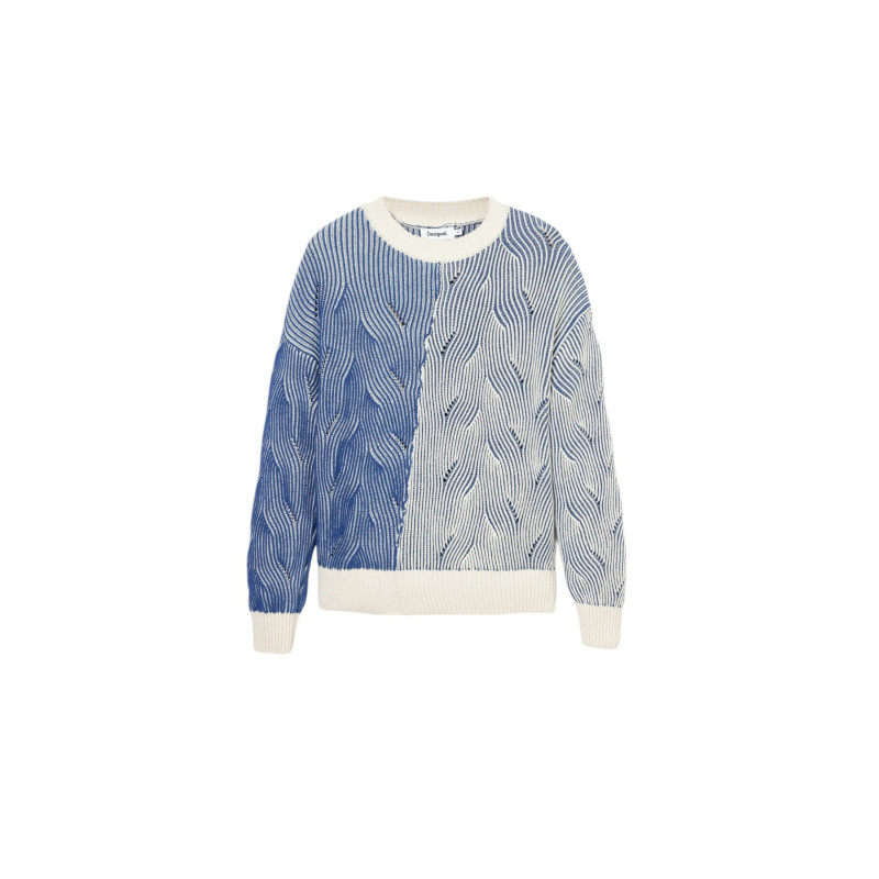 Desigual Knitwear 24WWJF10 Light Blue