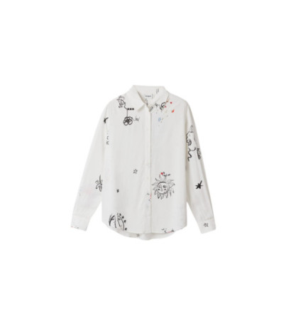 Desigual Shirts 24WWCW39 White