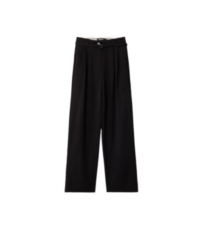 Desigual Trousers 24WWPW20 Black