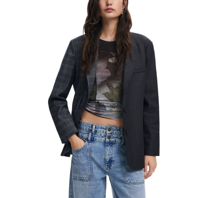 Desigual Blazer 24WWEWBW Black