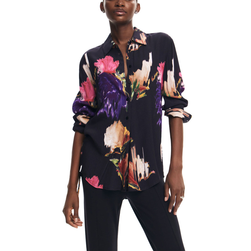 Desigual Shirts 24WWCW15 Black