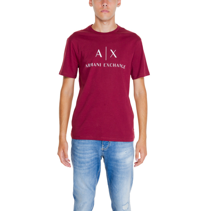 Armani Exchange T-shirts WH7_5869100129_Bordeaux Bordeaux