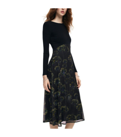 Desigual Dress 24WWVK37 Black