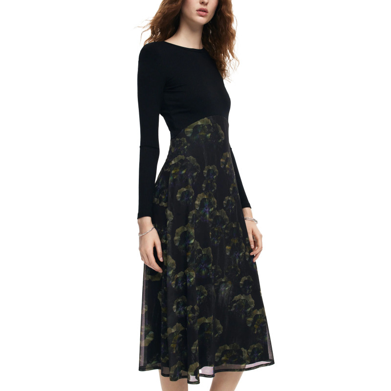 Desigual Dress 24WWVK37 Black