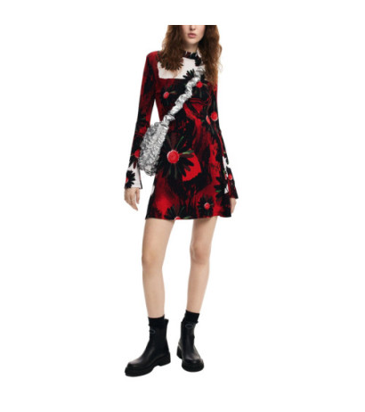 Desigual Dress 24WWVK29 Red