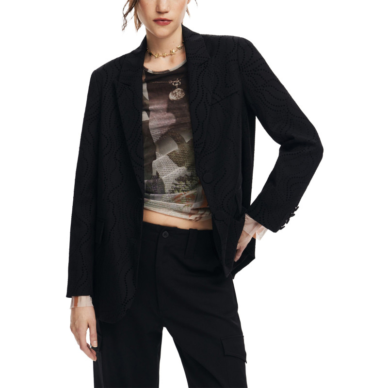 Desigual Blazer 24WWEW75 Black