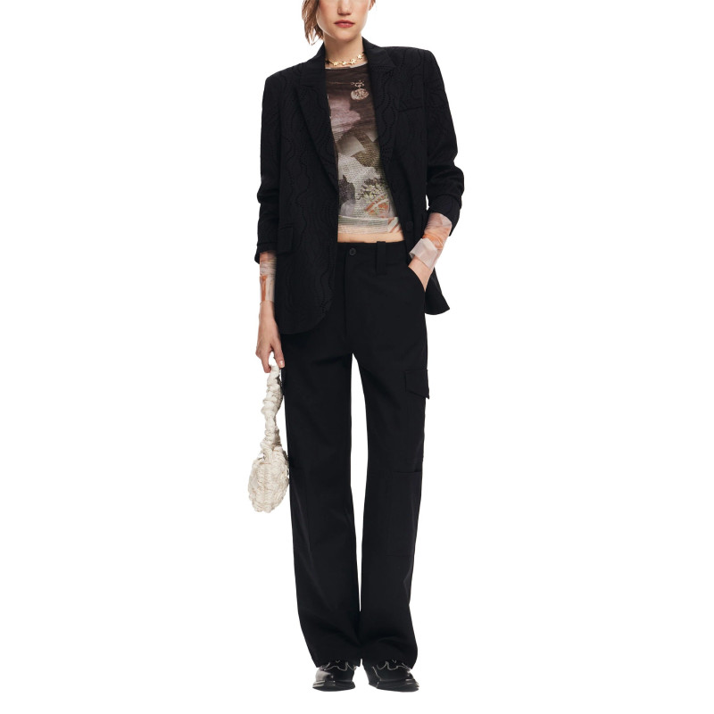 Desigual Blazer 24WWEW75 Black