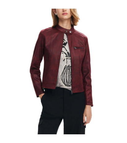 Desigual Jacket 24WWEW36 Bordeaux