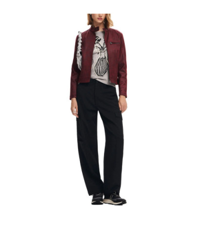 Desigual Jacket 24WWEW36 Bordeaux