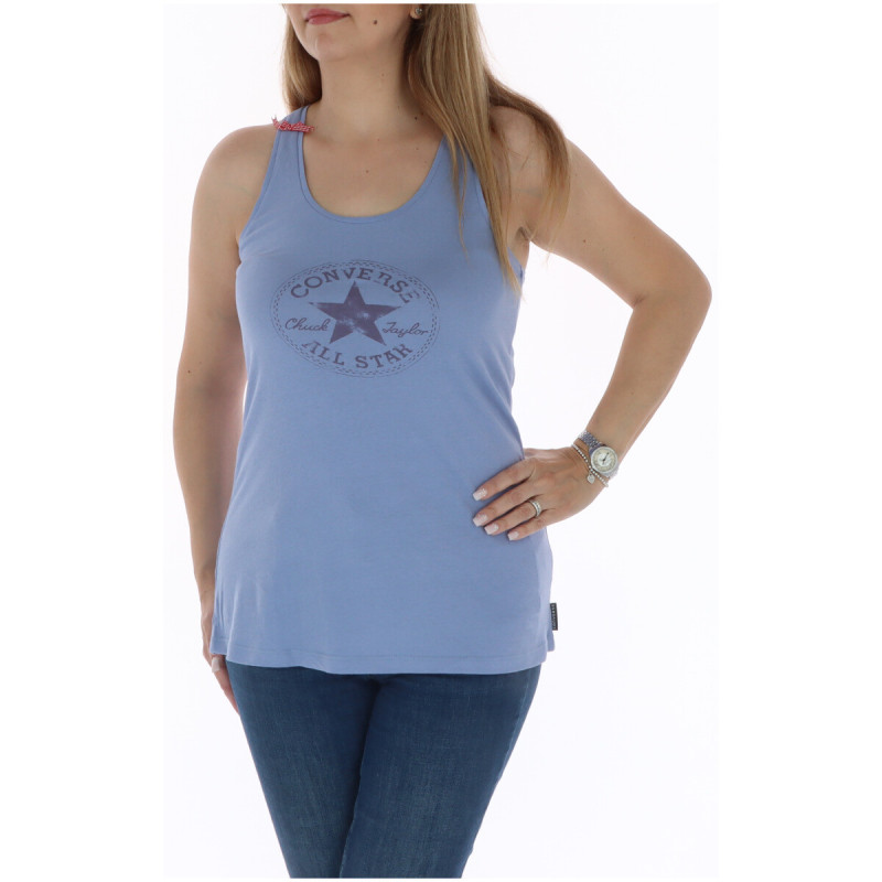 Converse Tank Top 411480054 Light Blue