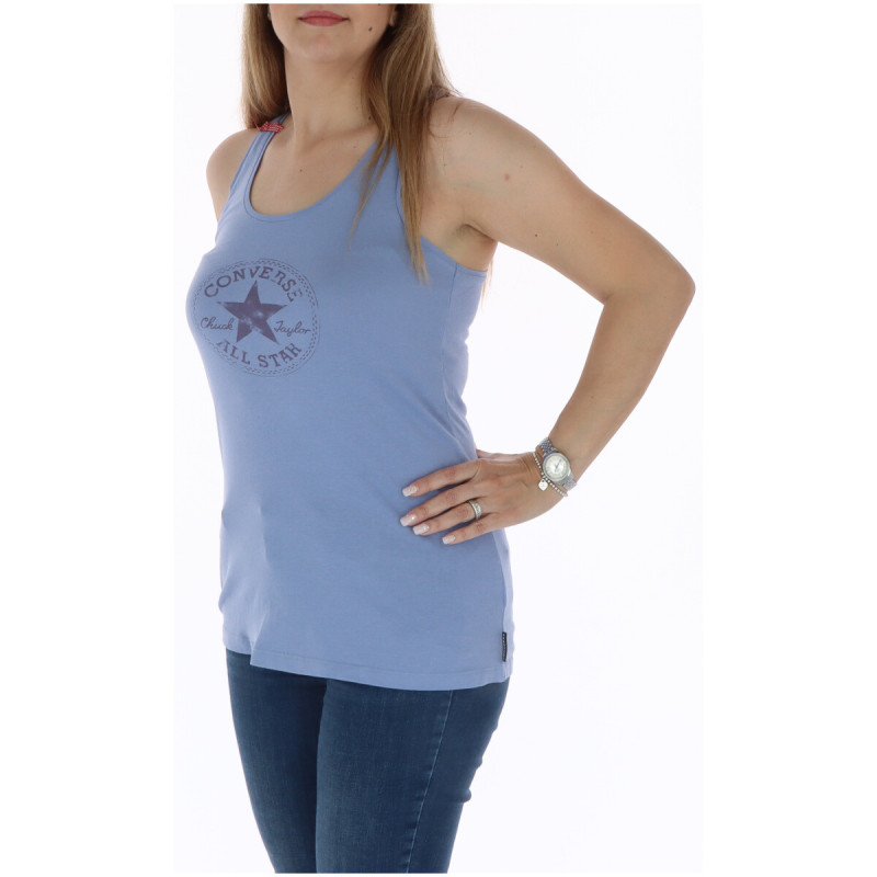 Converse Tank Top 411480054 Light Blue