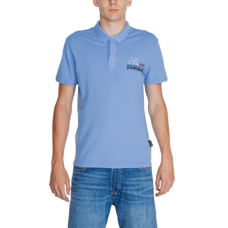 Napapijri Polo T-shirts NP0A4HPX Light Blue