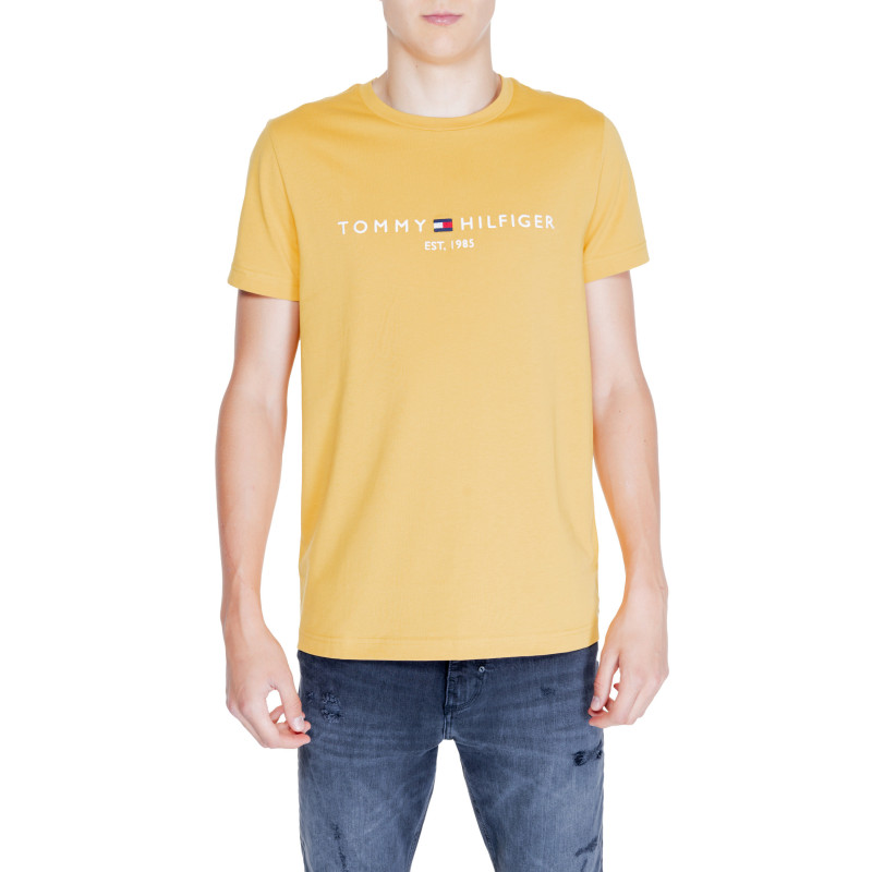 Tommy Hilfiger T-shirts MW0MW11797 Yellow