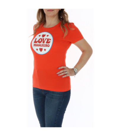 Love Moschino T-shirts W4H1920 Orange