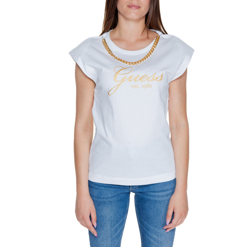 Guess T-shirts W4YI16 I3Z14 White