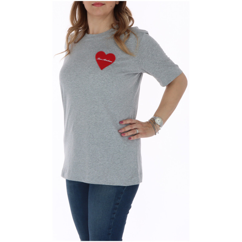 Love Moschino T-shirts W4F1583M3876 Grey