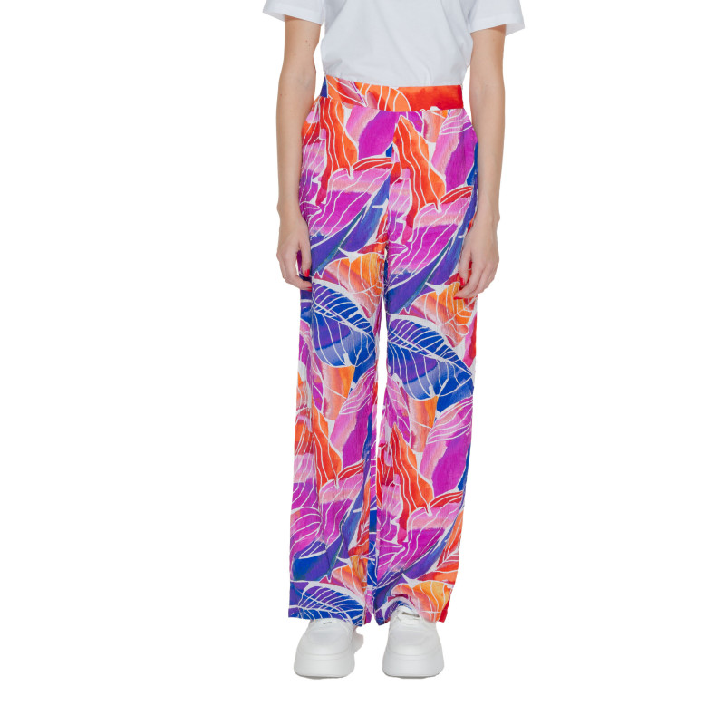 Vila Clothes Trousers 14095809 Pink