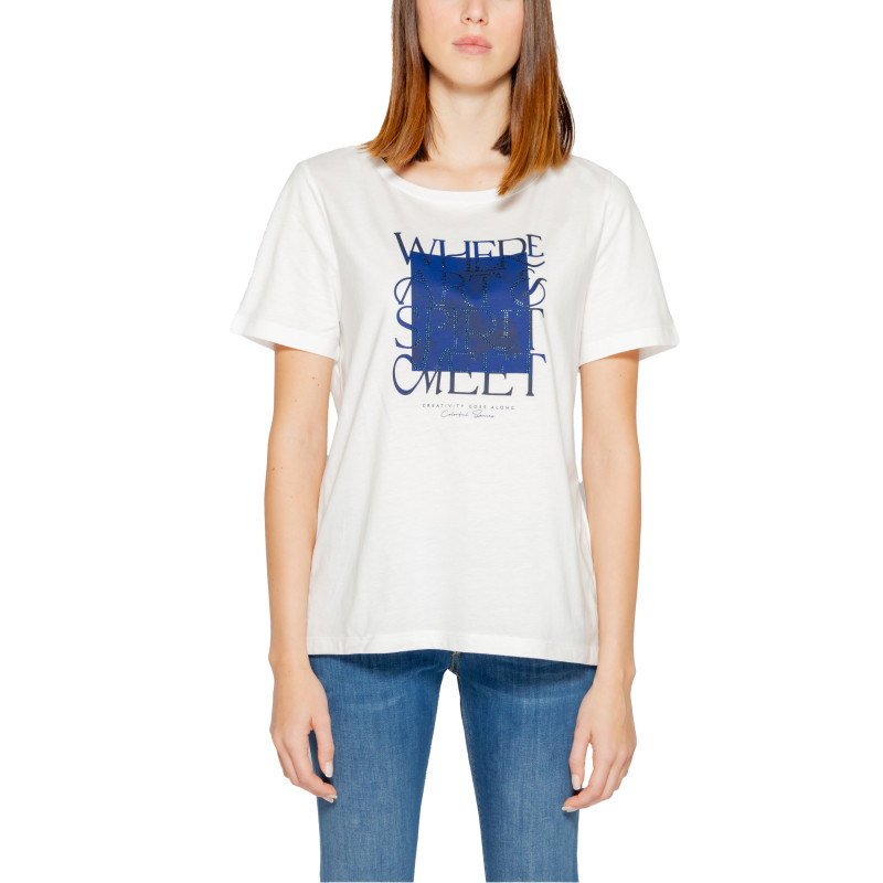 Street One T-shirts 321368 White