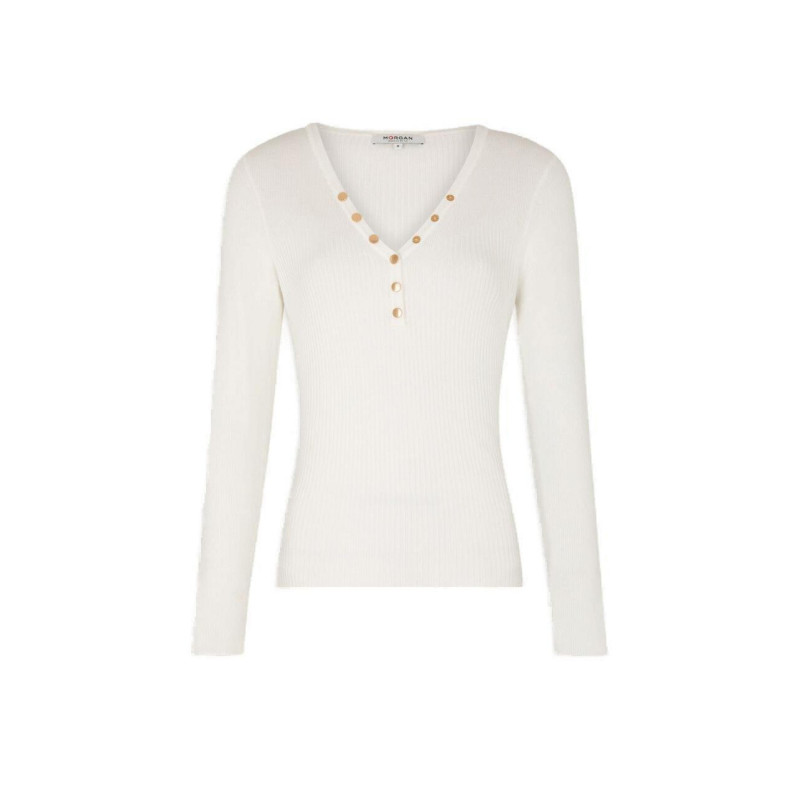 Morgan De Toi Knitwear 241-MIGNO White