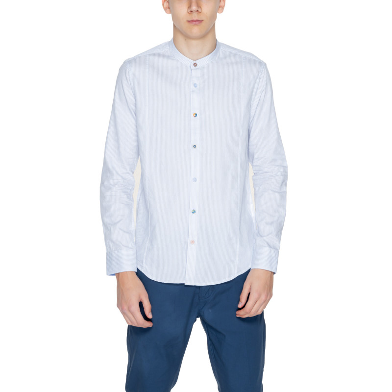 Gianni Lupo Shirts GL093DA Light Blue