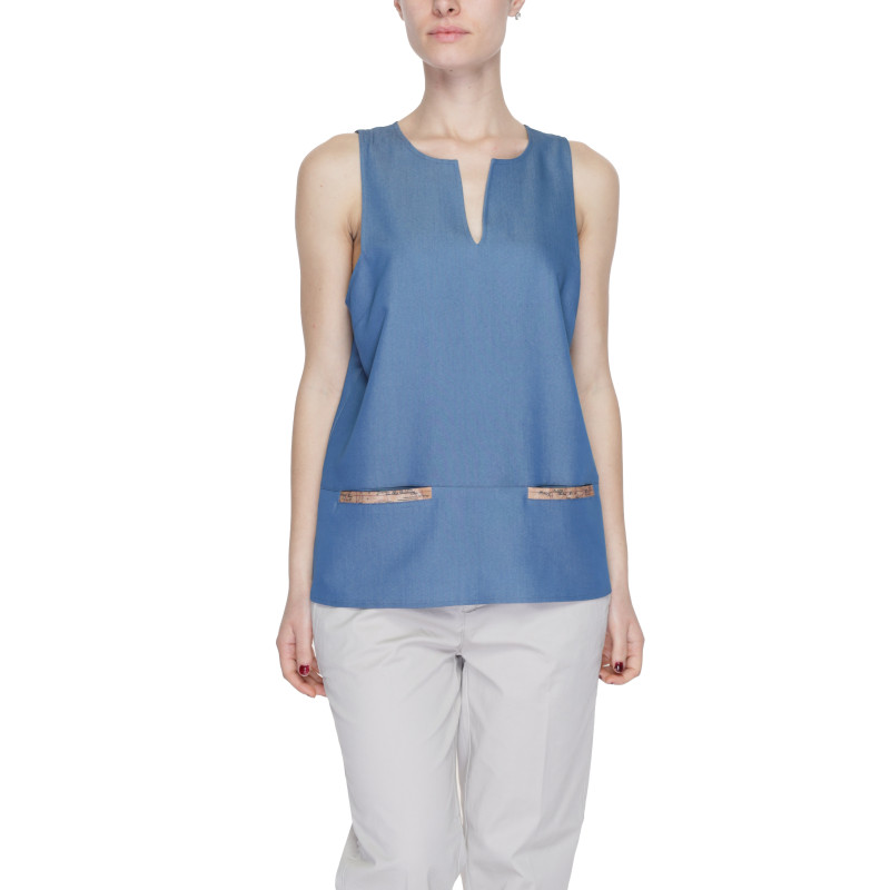 Alviero Martini Prima Classe Tank Top D 0930 NV72 Blue