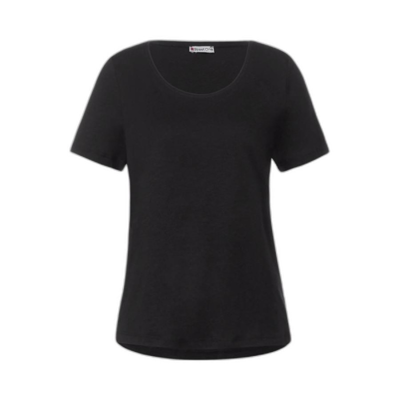 Street One T-shirts 321104 Black