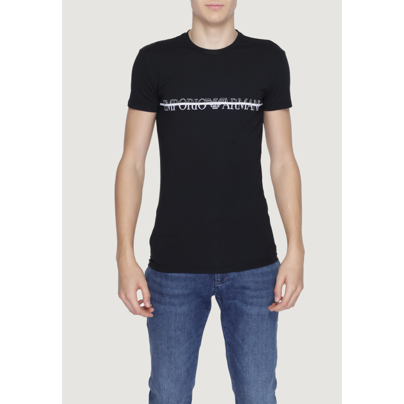 Emporio Armani T-shirts 111035 4R729 Black