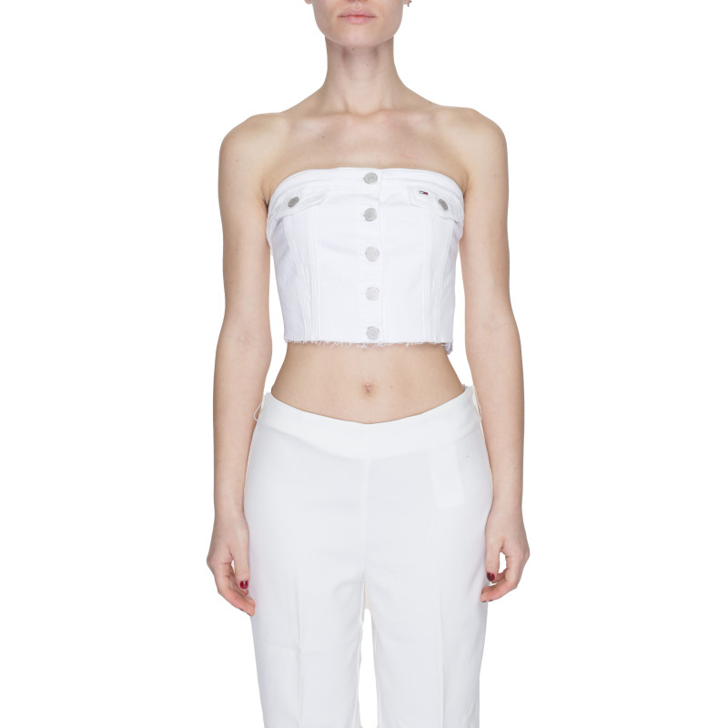 Tommy Hilfiger Jeans Top DW0DW17683 White