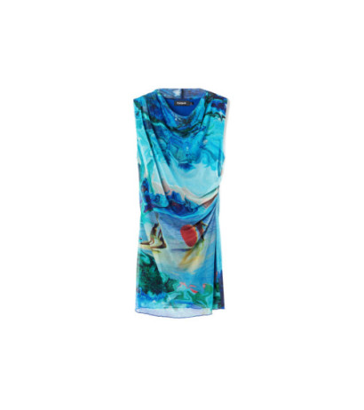 Desigual Dress 24SWVK68 Blue