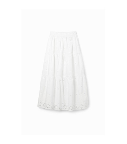 Desigual Skirt 24SWFW05 White