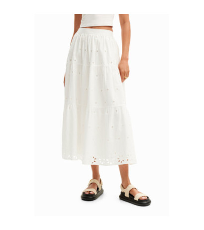 Desigual Skirt 24SWFW05 White