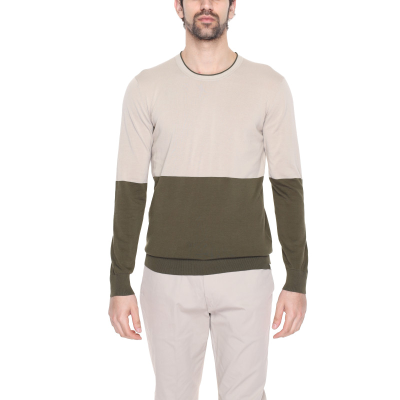 Liu Jo Knitwear M124P202LONGSTRIPE Beige